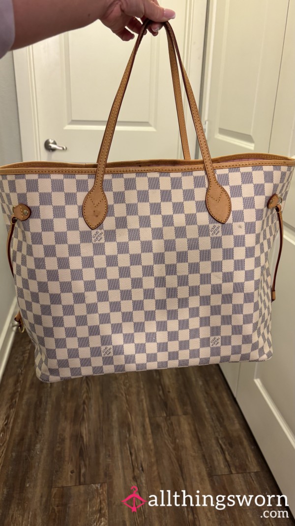 ✨SISSY SPECIAL✨ LV White & Pink Large Bag