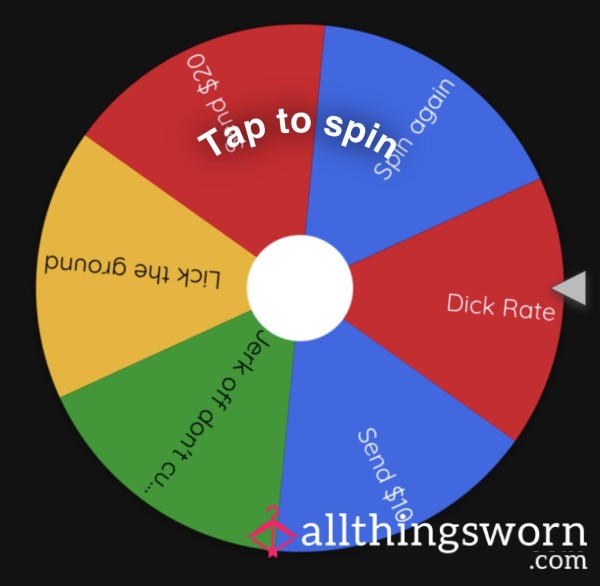 Sissy Spin The Wheel 😈😈