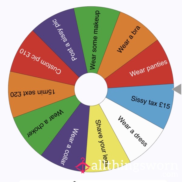 Sissy Spin The Wheel 😈