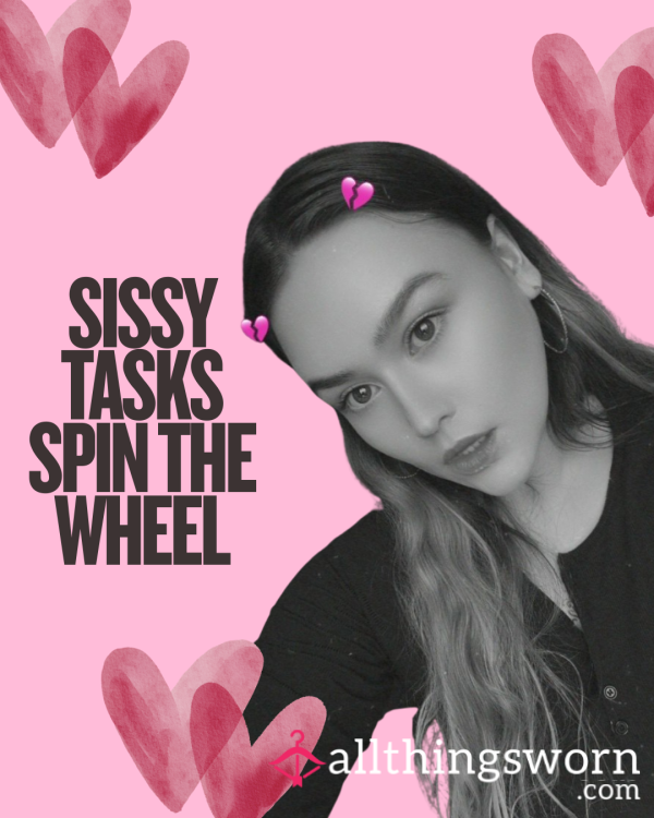 Sissy Spin The Wheel – Let’s See How Far You’ll Go 🎀🎡