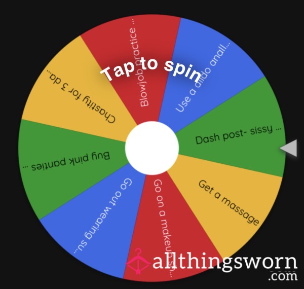 Sissy Task Wheel 🩷