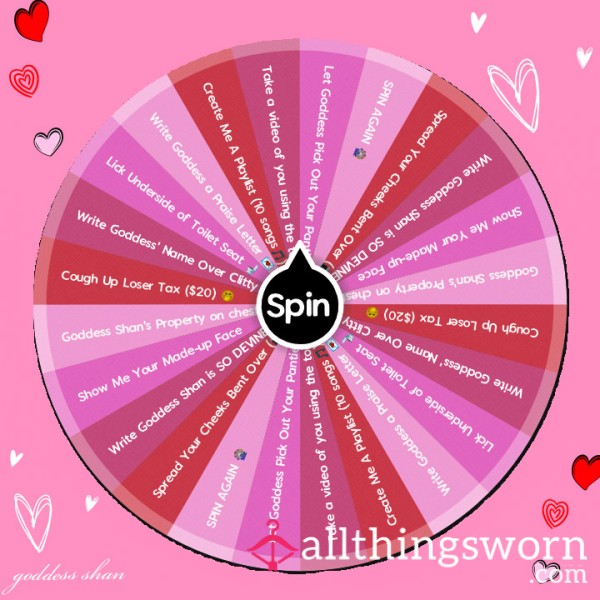 Sissy Task Wheel Spin