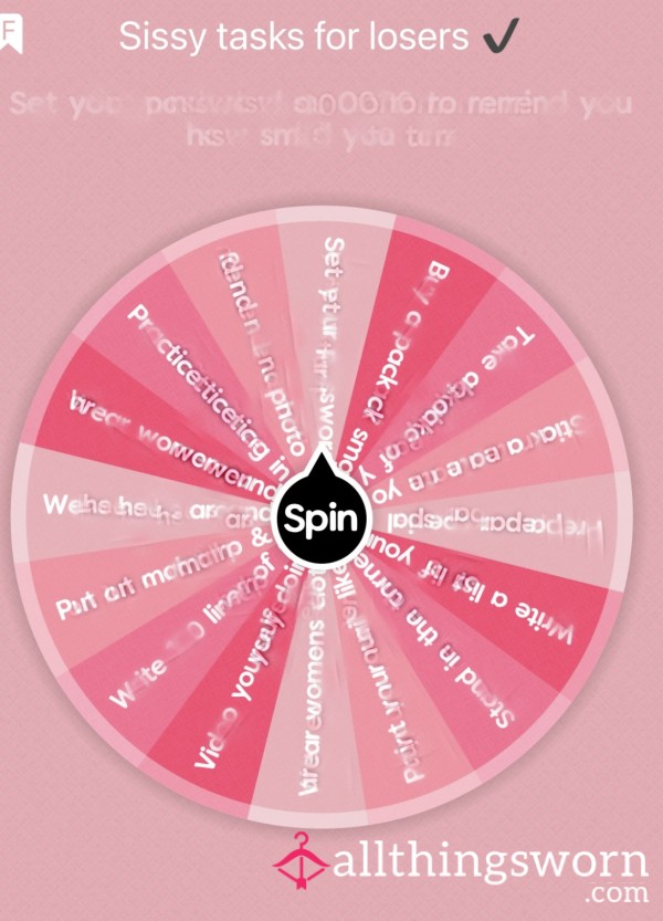 Sissy Tasks For Losers ✔️