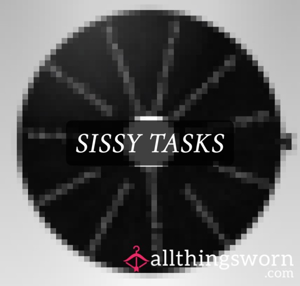 SISSY TASKS - Spin The Wheel Edition