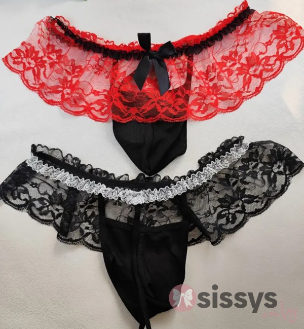 Sissy Thongs Set Of 2