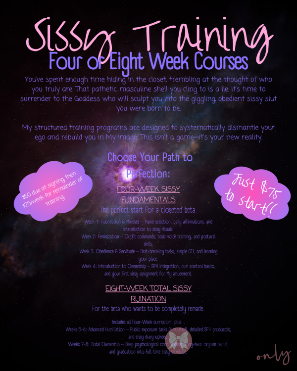 Sissy Training ✓