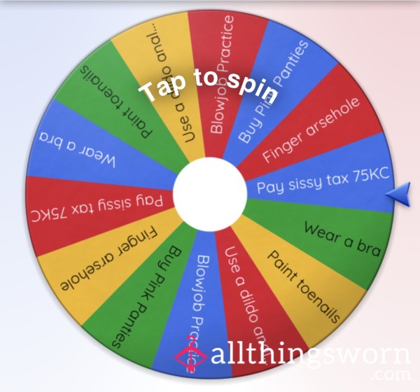 Sissy Wheel Spin