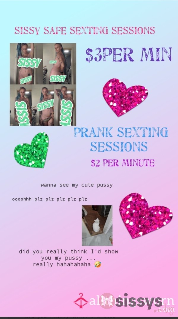 Sissy/beta Safe S**ting Prank S**ting