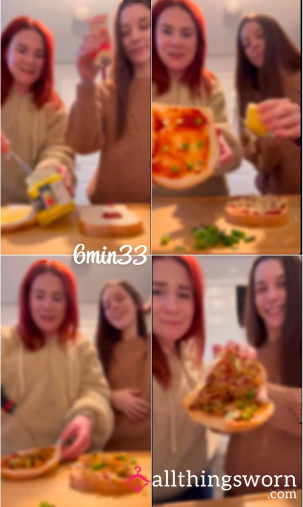 Sisters Make A GROSS Fetish Sandwich 🥪 - 6min33