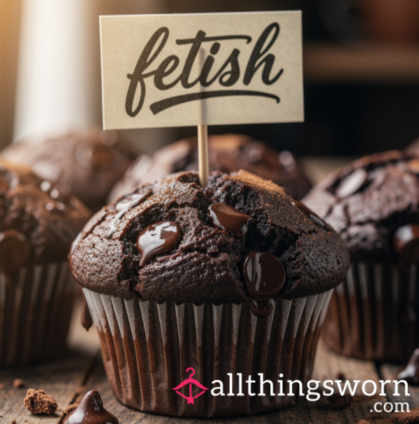 Six Homemade Fetish Muffins Baked Fresh By Skye  Half A Dozen Treats. All The Way Naughty.