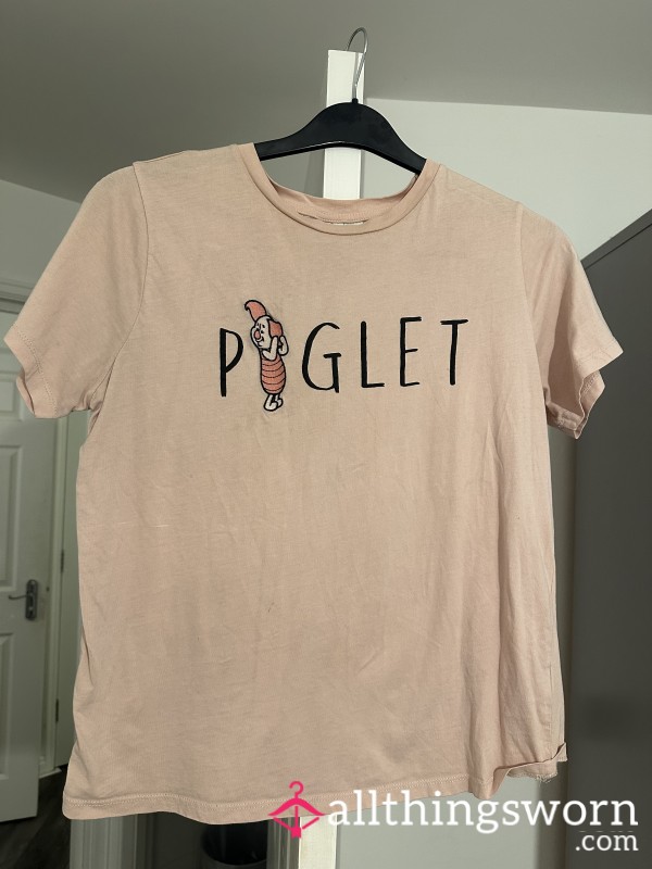 Size 12- 14 Pink Piglet Top 🩷