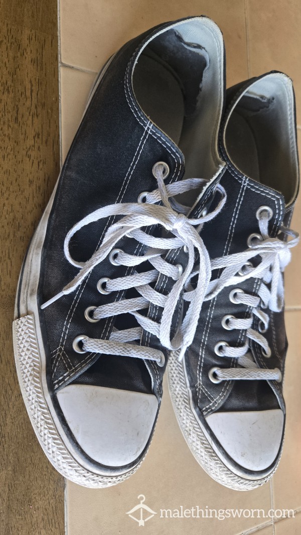 Size 13 - Well Worn And Well Loved Converse All-stars