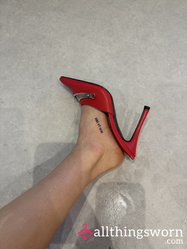 Size 3 Heels Worn All Night Long