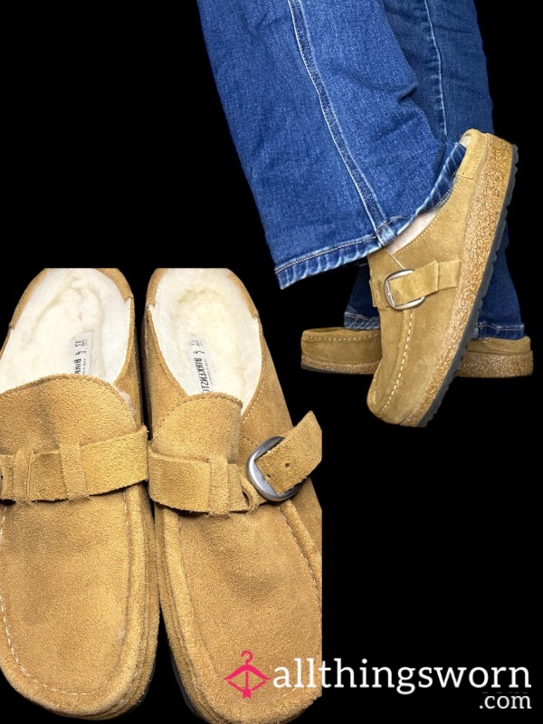 Size 37 Birkenstock Slippers