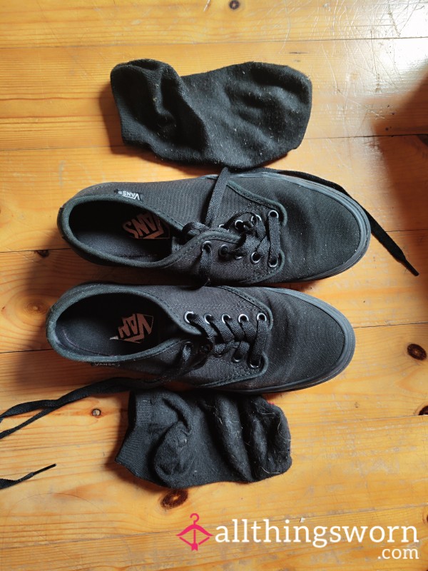 Size 3UK Worn Vans