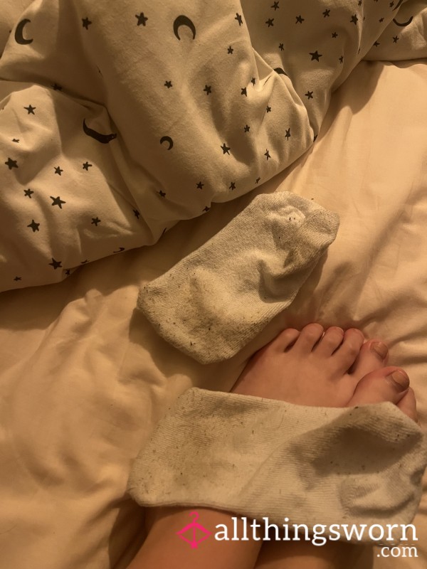 Size 4 Worn Socks