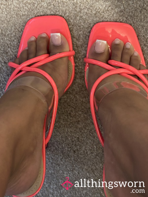 Size 5UK | Well-worn | Light Scent | Scuffed Just Enough To Prove They’ve Had Fun 😏