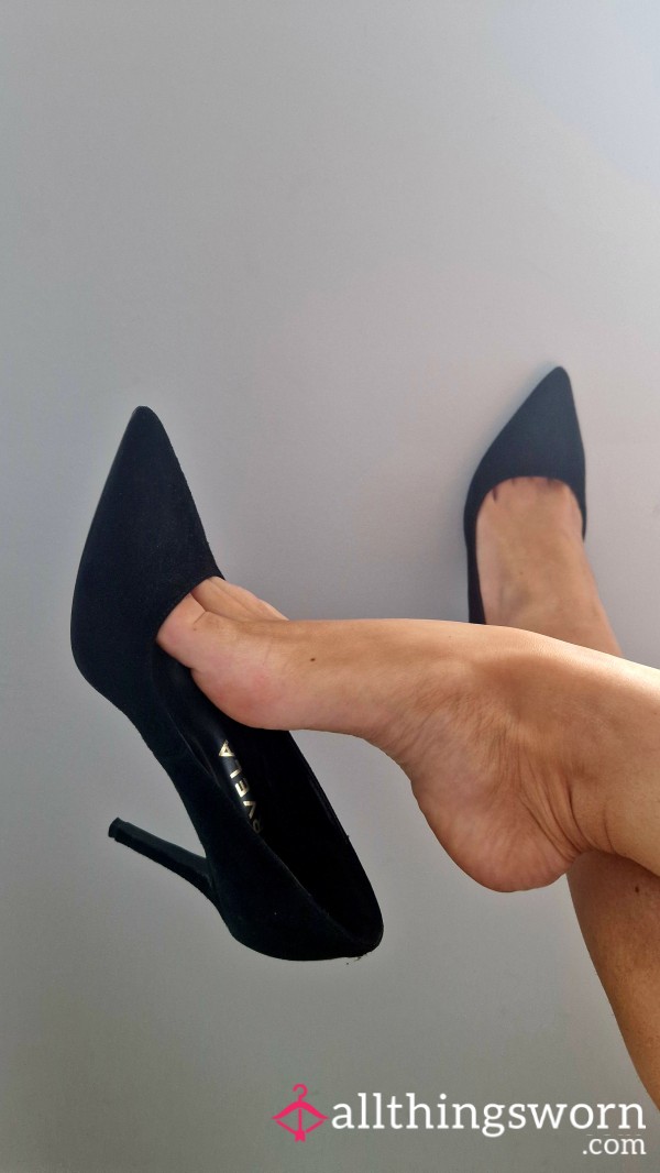 Carvela Size 6 Suede High Heel Court Shoe