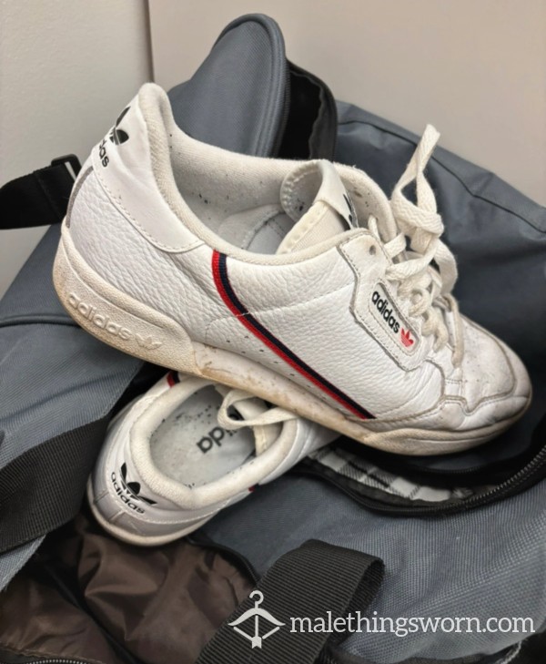 UK Size 7 Adidas “white” F**ked Up Trainers