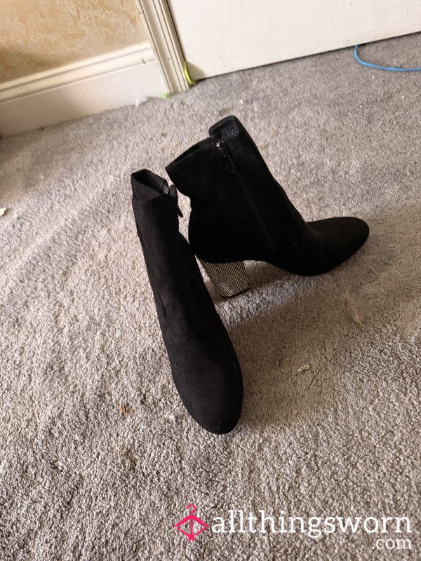Size 8 Diamond Bootie High Heels