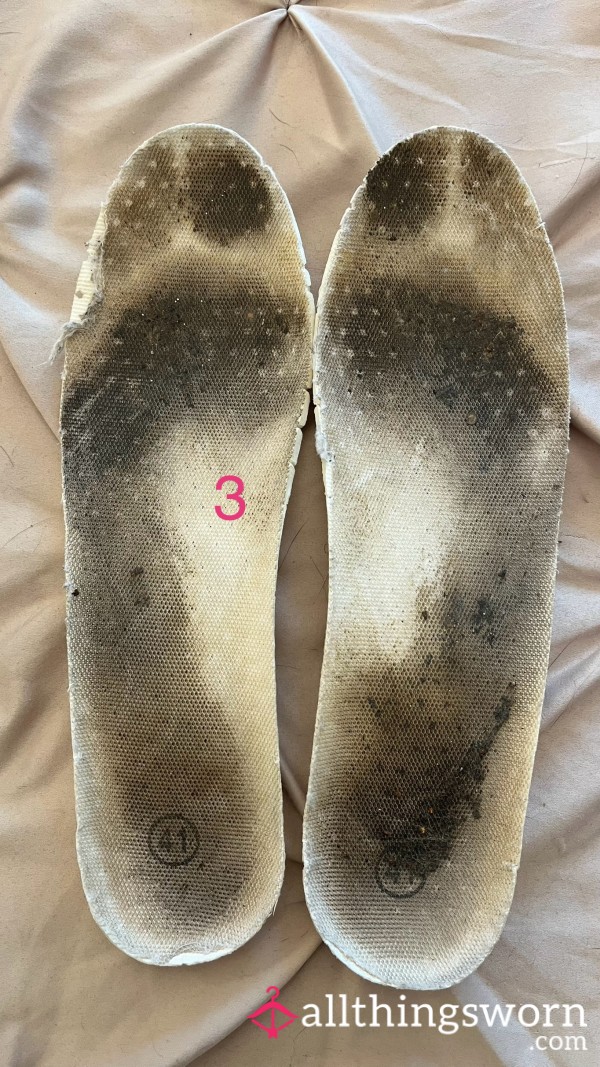 Size 8 Disgustingly Dirty Insoles