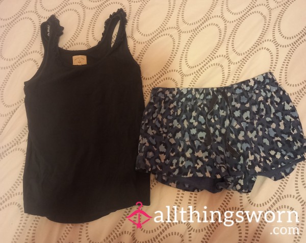 Size 8 Next Well Loved Sleep Top And Shorts