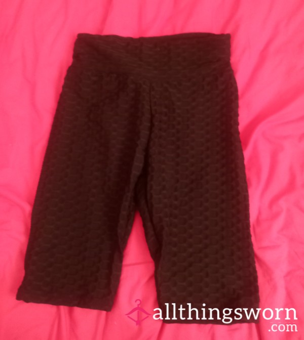 Size 8 Ruched Cycling / Gym Shorts