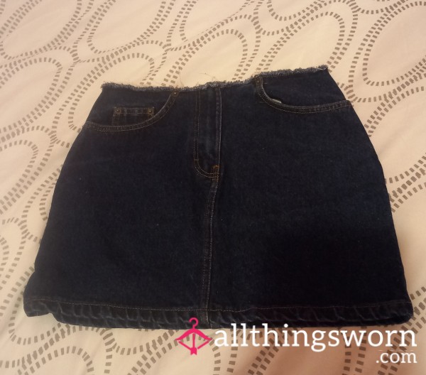 Size 8 Short Denim Skirt