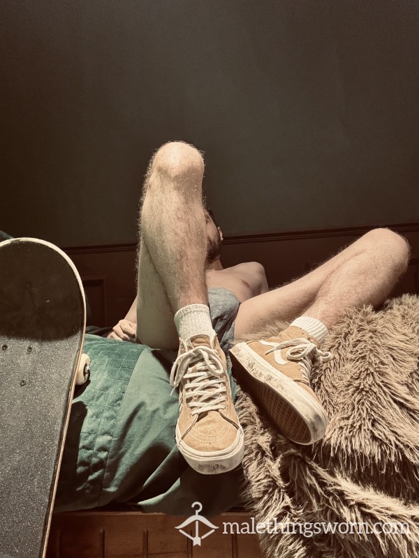 Size 8 Vans Used For Sk*ting And Very Well WORN