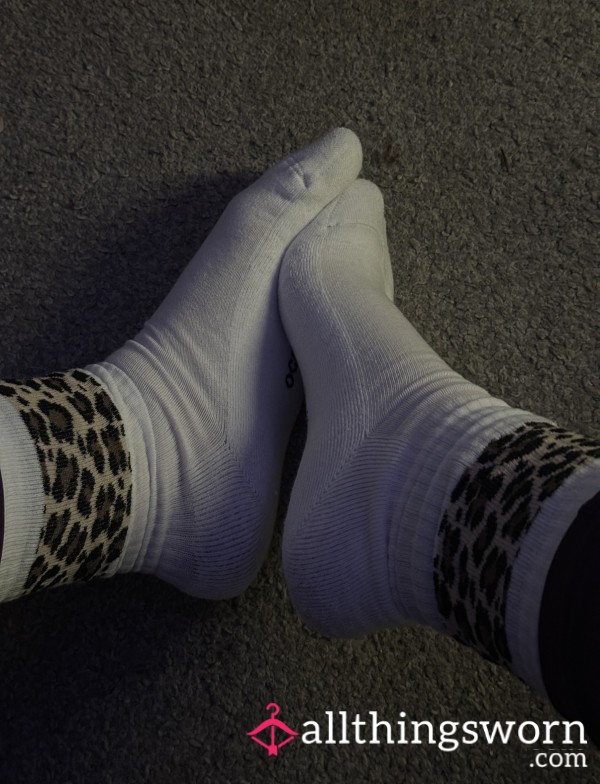 Size 9 Worn Gym Socks