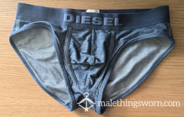 Size L Blue Briefs