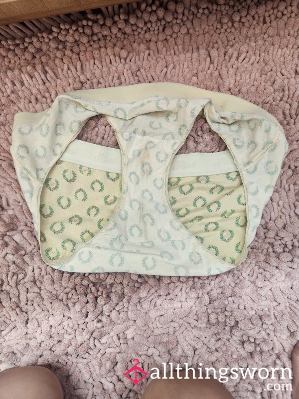 Size L Pink Brand Used Undies Ovulation
