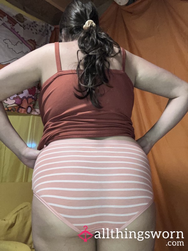 Size L Worn Smelly Hamper Panties