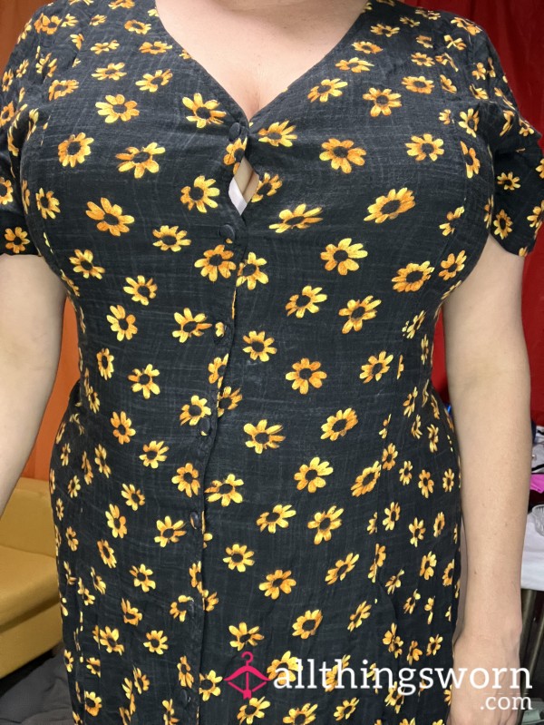 Size Large Sunflower Dress