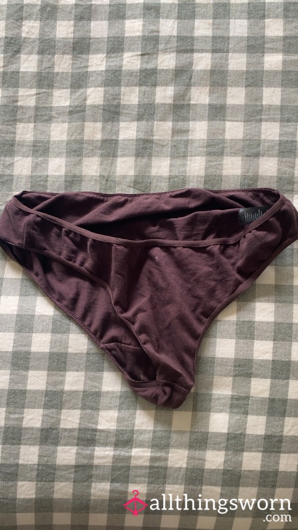Size Small 2 Days Worn Panties