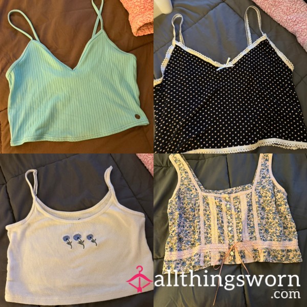 Size Small Crop Tops ($30 Each) 24 Hour Wear Plus Pics 📸