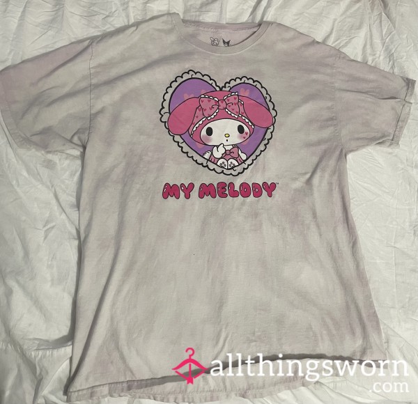 Very Old Size XL My Melody And Kuromi Sleep/Gym Shirt