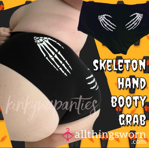 Skeleton Booty Grab - Includes 48-hour Wear & U.S. Shipping