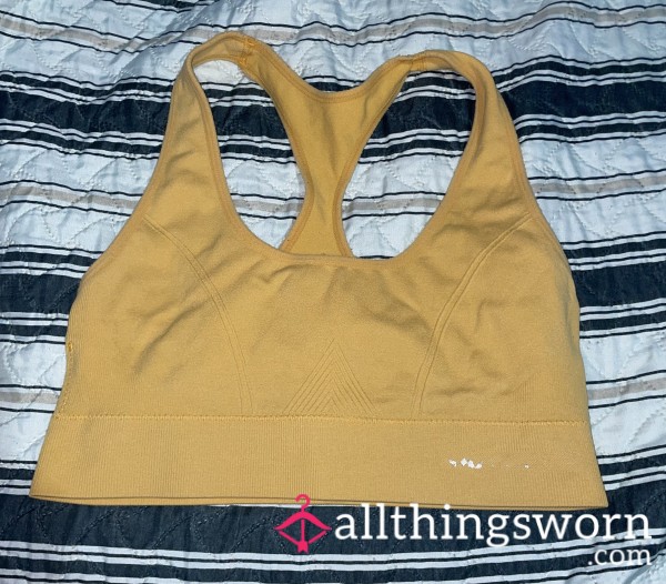 Sketchers Yellow Sports Bra💛