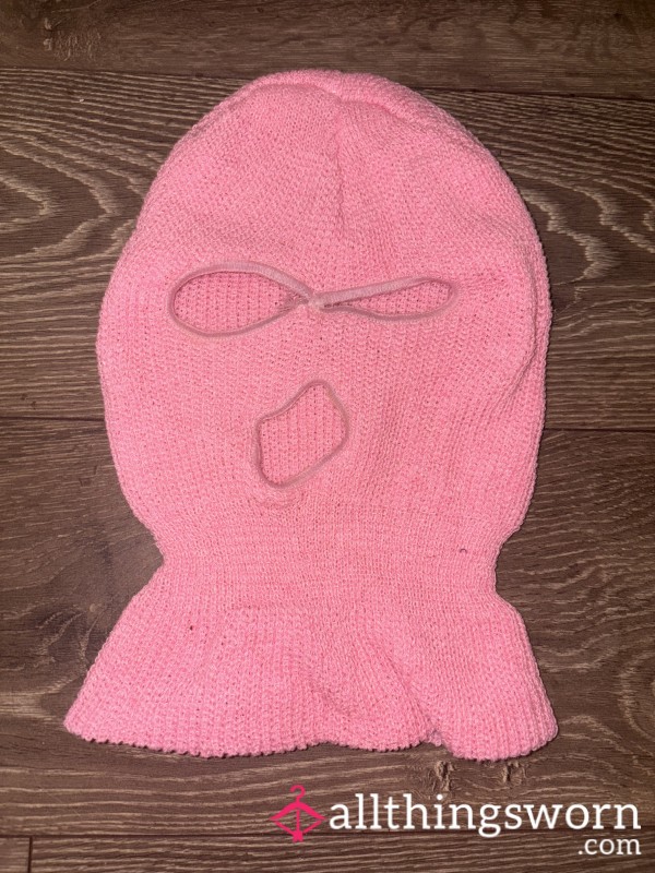 Ski Mask Worn Makeup Marked Sp*t Add On Available
