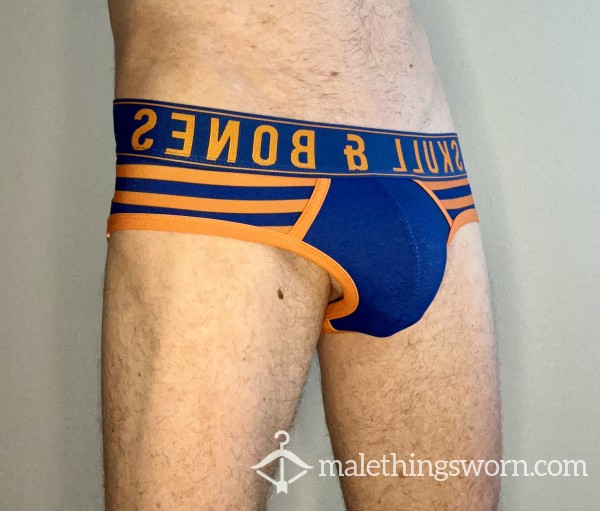Skull & Bones Worn Briefs