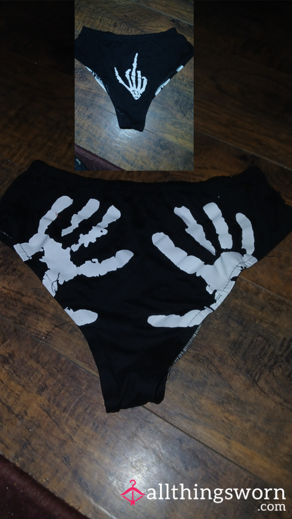 Skull Hand Panties