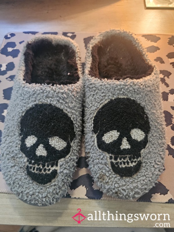 Skull Slippers
