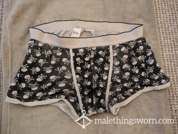 SkullNbones Boxers (very Worn)