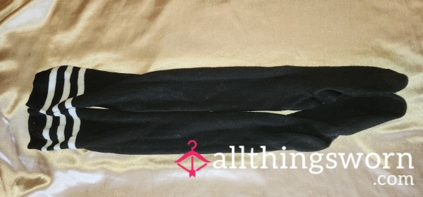 Sky-high Thigh Socks: PePe Le Pew