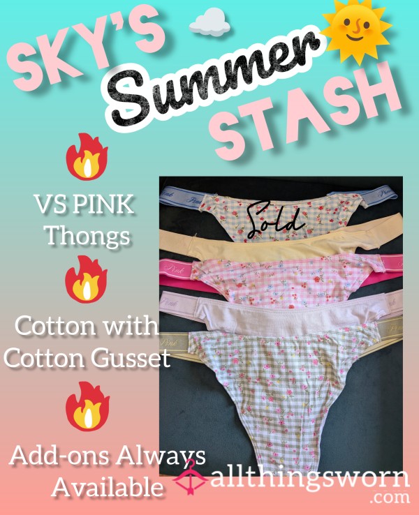 🌞 Sky's Summer Thongs 🌞