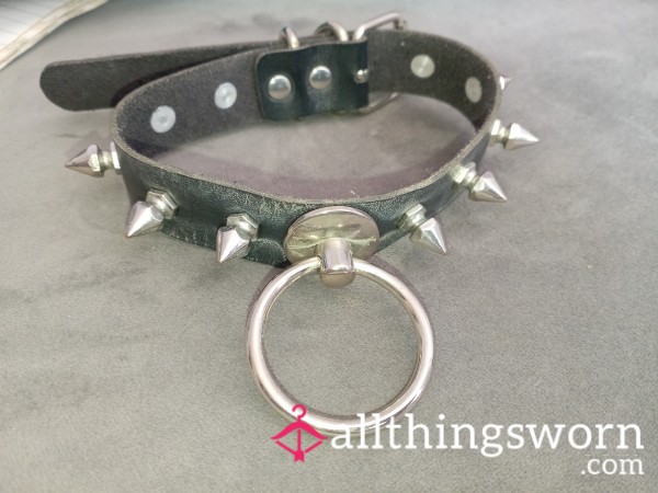 Slave Submissive Collar Well Used