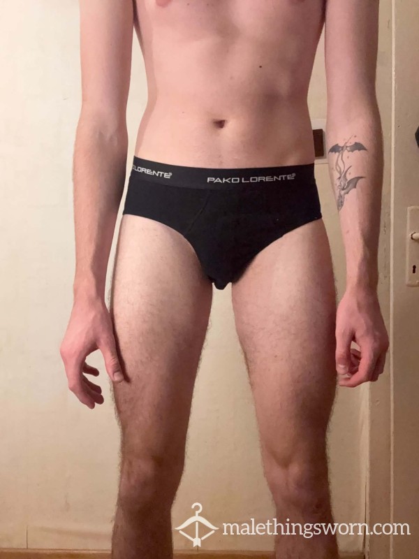🩲 Sleek Black Pako Lorente Briefs – Snug, Musky & Ready To Wear 🔥