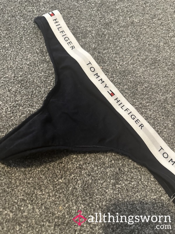 Sleek & Seductive Black Thong, Soft Curves, Perfect Tease
