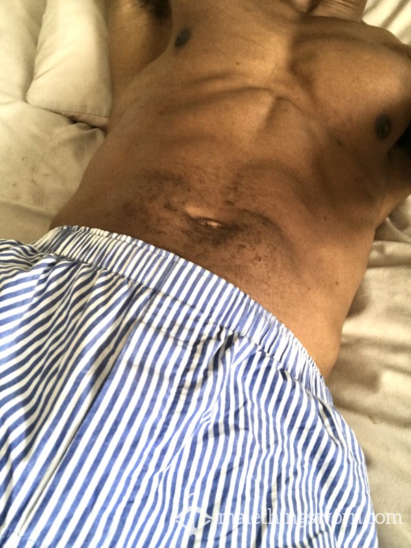 Sleep 😴 Boxer Shorts 🩳 Smelly 🥵 Pre-c*m 💧 A Few Wanks 💦💦 😈 Come & Get Ur Hands On These DIAMOND 💎 Boxers 🔥🔥